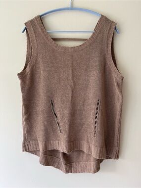 Inhabit Knit Open Back Tank